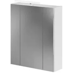 Höffner Spiegelschrank  Lütauer See ¦ weiß ¦ Maße (cm): B: 60 H: 70 T: 18.0