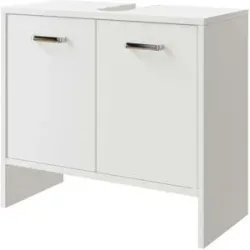 Höffner Waschbeckenunterschrank  Dieksee ¦ weiß ¦ Maße (cm): B: 60,6 H: 54,3