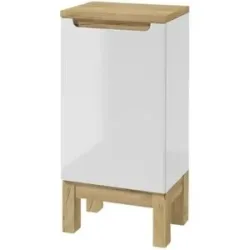 Höffner Unterschrank  Stolpsee ¦ weiß ¦ Maße (cm): B: 40 H: 83 T: 32.0