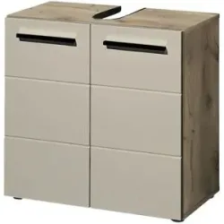 uno Waschbeckenunterschrank  Glammsee ¦ beige ¦ Maße (cm): B: 60 H: 62 T: 31.0