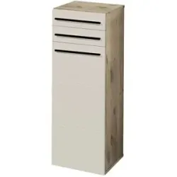 uno Highboard  Glammsee ¦ mehrfarbig ¦ Maße (cm): B: 34 H: 104 T: 31.0