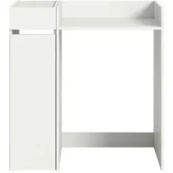 Höffner Waschmaschinenschrank  Frillensee ¦ weiß ¦ Maße (cm): B: 95 H: 101
