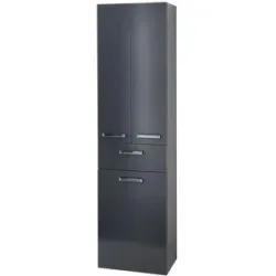 pelipal Hochschrank mit Wäschekippe  Monti ¦ grau ¦ Maße (cm): B: 50 H: 185,5