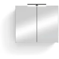 by Living Spiegelschrank  Spree ¦ grau ¦ Maße (cm): B: 70 H: 60