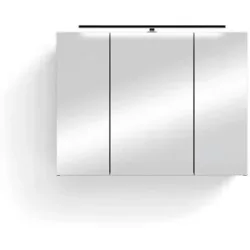 by Living Spiegelschrank  Spree ¦ grau ¦ Maße (cm): B: 80 H: 60