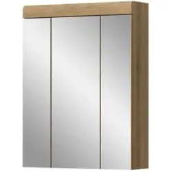 Höffner Spiegelschrank  Schloonsee ¦ holzfarben ¦ Maße (cm): B: 60 H: 79