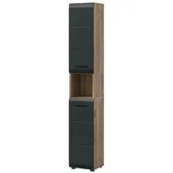 Höffner Hochschrank  Igelsbachsee ¦ holzfarben ¦ Maße (cm): B: 30 H: 185