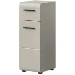 Höffner Midischrank   ¦ beige ¦ Maße (cm): B: 30 H: 80