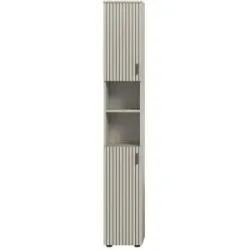 Höffner Hochschrank   ¦ beige ¦ Maße (cm): B: 30 H: 192