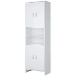 uno Hochschrank  Volvisee ¦ weiß ¦ Maße (cm): B: 62 H: 195 T: 35.0