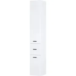 calmo2go Hochschrank  Pina ¦ weiß ¦ Maße (cm): B: 30 H: 185,5 T: 33.0