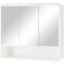 Höffner Spiegelschrank   ¦ verspiegelt ¦ Maße (cm): B: 58 H: 49,5 T: 14.5