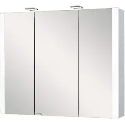 Höffner Spiegelschrank  Josefsee ¦ weiß ¦ Maße (cm): B: 80 H: 69 T: 17.0