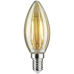 Höffner LED Vintage Kerze E14/2W gold   ¦ Maße (cm): H: 9,7  Ø: 3.5