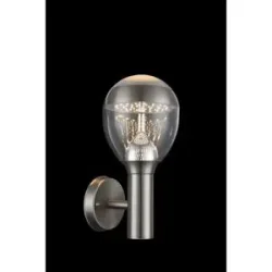 Globo Lighting Außenleuchte   ¦ transparent/klar ¦ Maße (cm): B: 15 H: 31,7