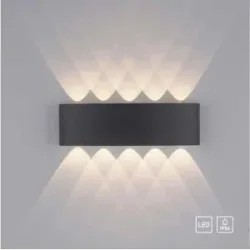 Paul Neuhaus Wandleuchte   ¦ grau ¦ Maße (cm): B: 27 H: 8 T: 4.7