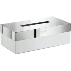 Papiertuchbox  JOOP! Chromeline ¦ weiß ¦ Aluminium,Edelstahl ¦ Maße (cm):