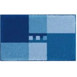 Grund Badematte   ¦ blau ¦ Synthetik ¦ Maße (cm): B: 50 H: 1,8