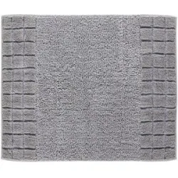 Grund Badematte   ¦ silber ¦ 100% Baumwolle ¦ Maße (cm): B: 50 H: 1,8
