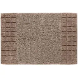 Grund Badematte   ¦ braun ¦ 100% Baumwolle ¦ Maße (cm): B: 60 H: 1,8