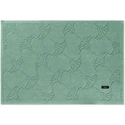 JOOP! Badteppich New Cornflower   ¦ blau ¦ 100% Baumwolle ¦ Maße (cm): B: 60 H: