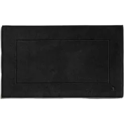 Möve Badteppich   ¦ schwarz ¦ 100% Baumwolle ¦ Maße (cm): B: 60 H: 1