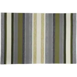 Höffner In-und Outdoor-Teppich  Rosetta ¦ grün ¦ Synthetische Fasern ¦ Maße (cm): B: 70