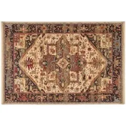 Höffner Wollteppich  Saharna ¦ beige ¦ Wolle ¦ Maße (cm): B: 200