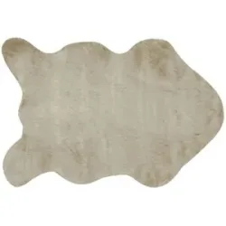 como Kunstfell  Long Shape ¦ creme ¦ Synthetische Fasern ¦ Maße (cm): B: 60