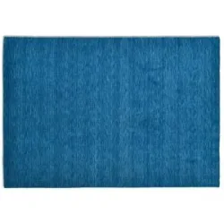THEKO Handweber  Phalguna ¦ blau ¦ Wolle ¦ Maße (cm): B: 90 H: 1