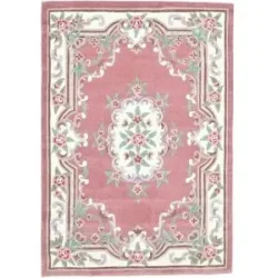 THEKO Vintageteppich  Ming ¦ rosa/pink ¦ Synthetische Fasern ¦ Maße (cm): B: 60