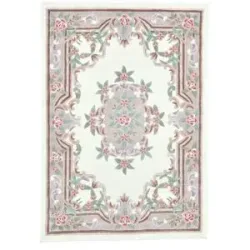THEKO Vintageteppich  Ming ¦ beige ¦ Synthetische Fasern ¦ Maße (cm): B: 190 H: