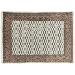 Höffner Orientteppich  Chandi ¦ creme ¦ Wolle ¦ Maße (cm): B: 170