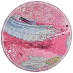 Gino Falcone Teppich  Cosima ¦ rosa/pink ¦ Baumwolle ¦ Maße (cm): B: 100 H: 0,3