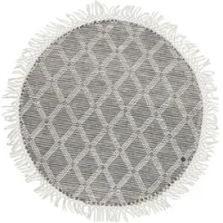 Tom Tailor Teppich  Macra ¦ beige ¦ Wolle ¦ Maße (cm): H: 1  Ø: 140