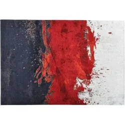 Gino Falcone Teppich  Cosima ¦ rot ¦ Synthetische Fasern ¦ Maße (cm): B: 190 H: