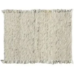 Gray & Jones, Gray & Jones Handwebteppich  Cap Ferrat ¦ beige ¦ Wolle,Baumwolle ¦ Maße (cm):