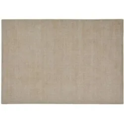 Höffner Handweb-Teppich  Vinaya ¦ beige ¦ Wolle ¦ Maße (cm): B: 70