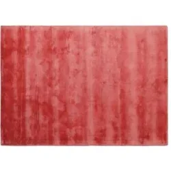 como Handloom-Teppich  Flavia ¦ rot ¦ Viskose ¦ Maße (cm): B: 190