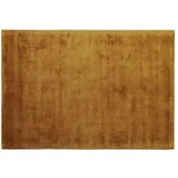 como Handloom-Teppich  Hiver ¦ gelb ¦ Viskose,Baumwolle ¦ Maße (cm): B: 140