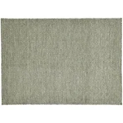 Höffner Naturteppich  Hygge ¦ grün ¦ Wolle ¦ Maße (cm): B: 80