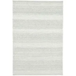 Höffner Handwebteppich  Taching ¦ grau ¦ Wolle ¦ Maße (cm): B: 80