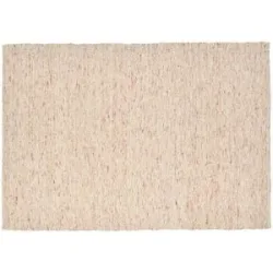 Höffner Handweber  Rosenheim ¦ beige ¦ Wolle ¦ Maße (cm): B: 190