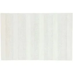 Höffner Handwebteppich  Taching ¦ creme ¦ Wolle ¦ Maße (cm): B: 80