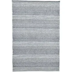Höffner Handwebteppich  Taching ¦ grau ¦ Wolle ¦ Maße (cm): B: 130