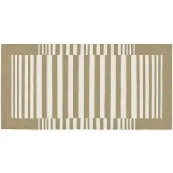 Höffner Kelim-Teppich  Buri ¦ beige ¦ Baumwolle ¦ Maße (cm): B: 60