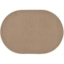Höffner Handweb-Teppich  Skovde ¦ braun ¦ Wolle,Baumwolle ¦ Maße (cm): B: 90