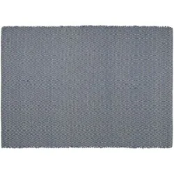 URBANARA Webteppich  Padrelo ¦ blau ¦ Synthetische Fasern,Jute ¦ Maße (cm): B: