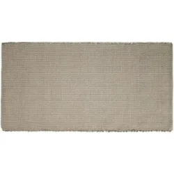 URBANARA Webteppich  Femilo ¦ beige ¦ Synthetische Fasern,Jute ¦ Maße (cm): B: