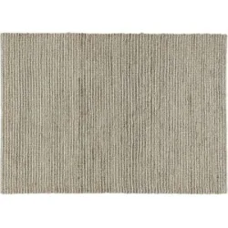 Höffner Handweb-Teppich  Kima ¦ beige ¦ Jute,Wolle ¦ Maße (cm): B: 120